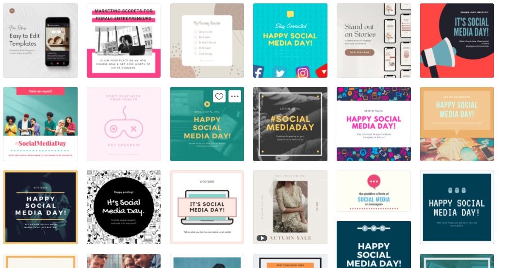 Canva templates