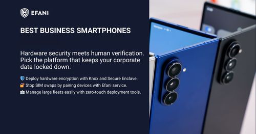 Best Business Smartphones 2026 | Secure Phones for Enterprise Teams