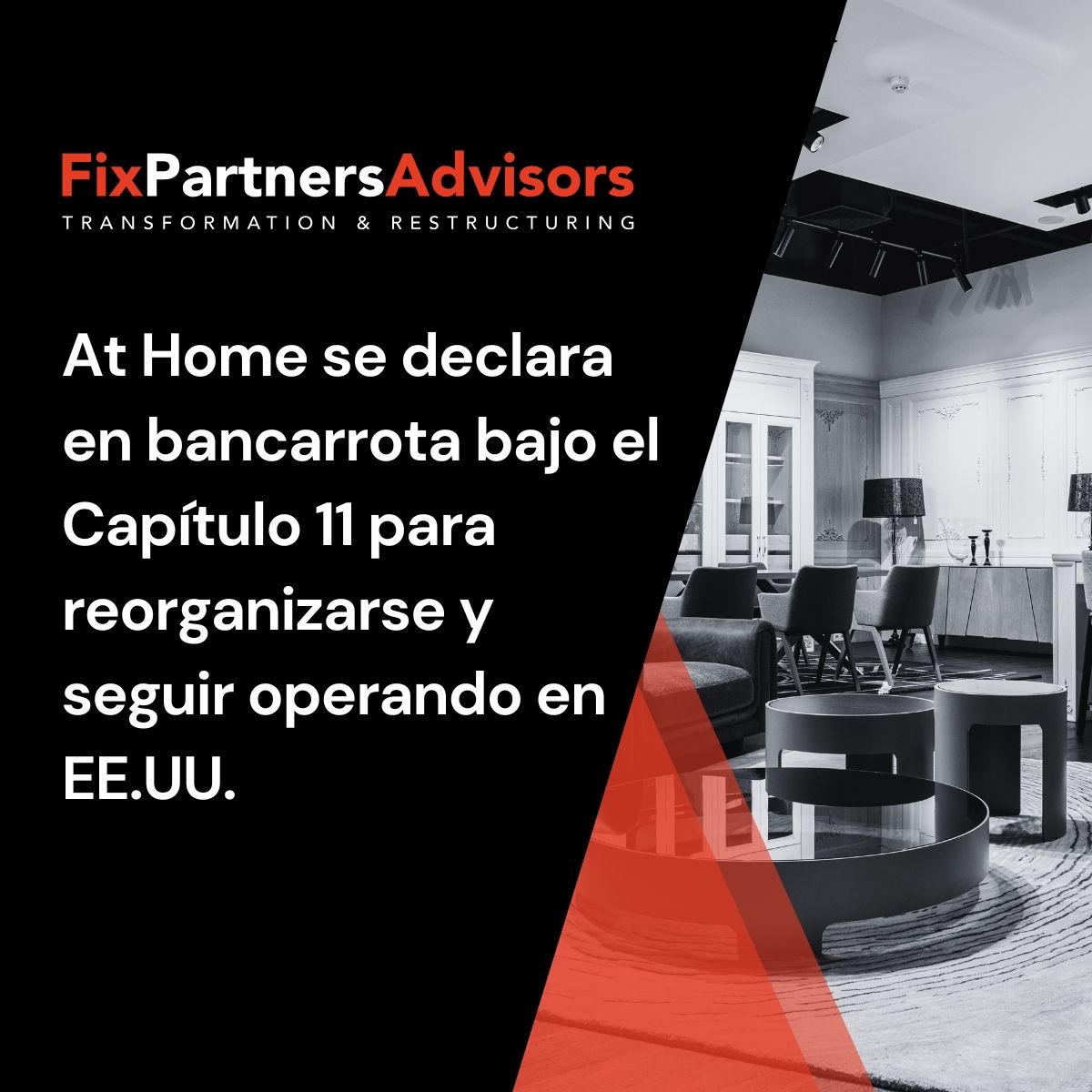 Situación de la cadena de artículos para el hogar At Home