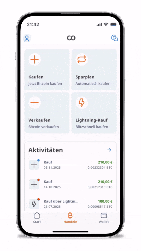 Coinfinity App Showcase