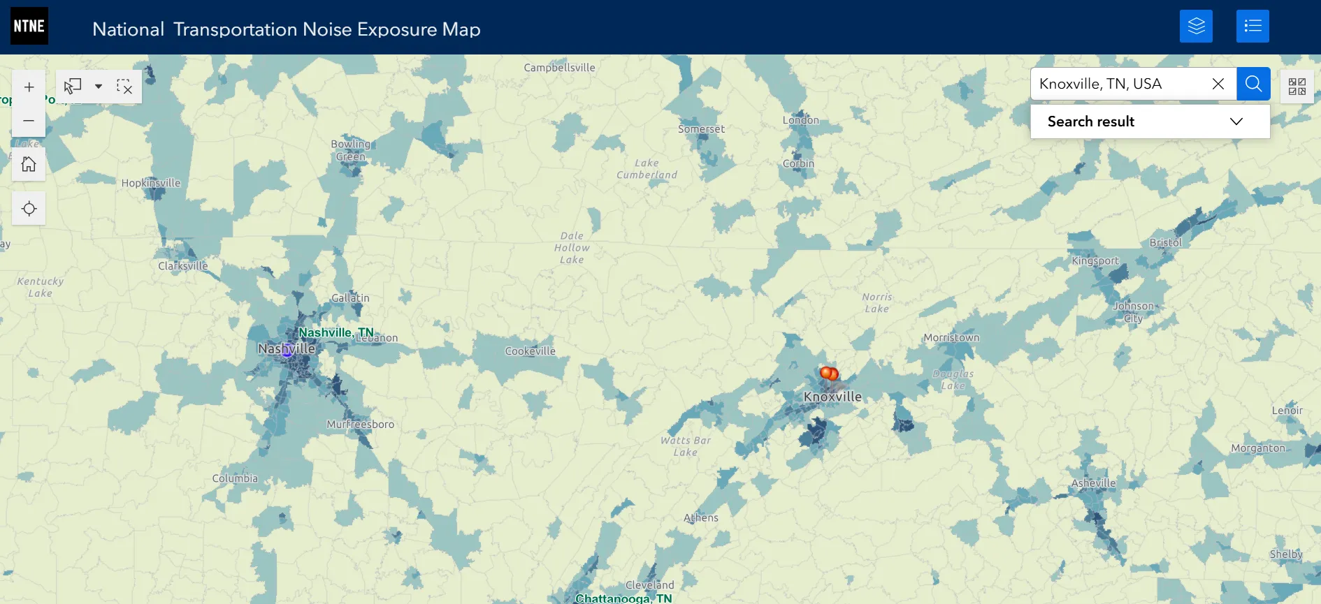 Knoxville noise exposure