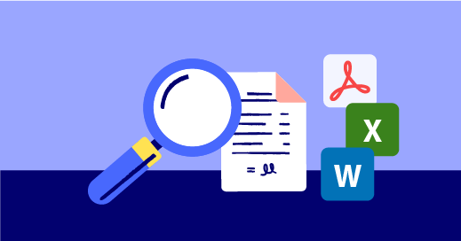 fichier excel, word ou pdf une facture électronique