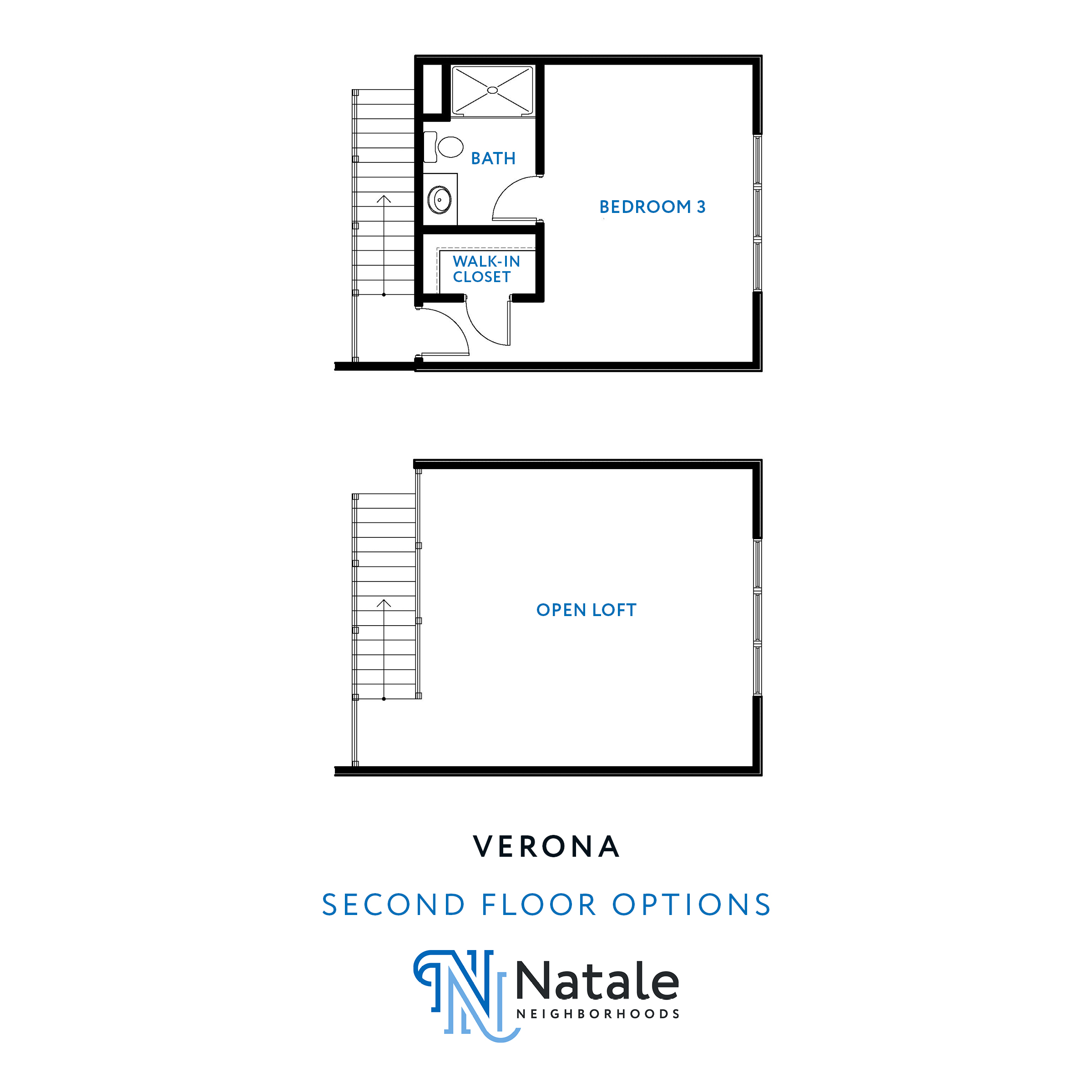 Verona Second Floor Options