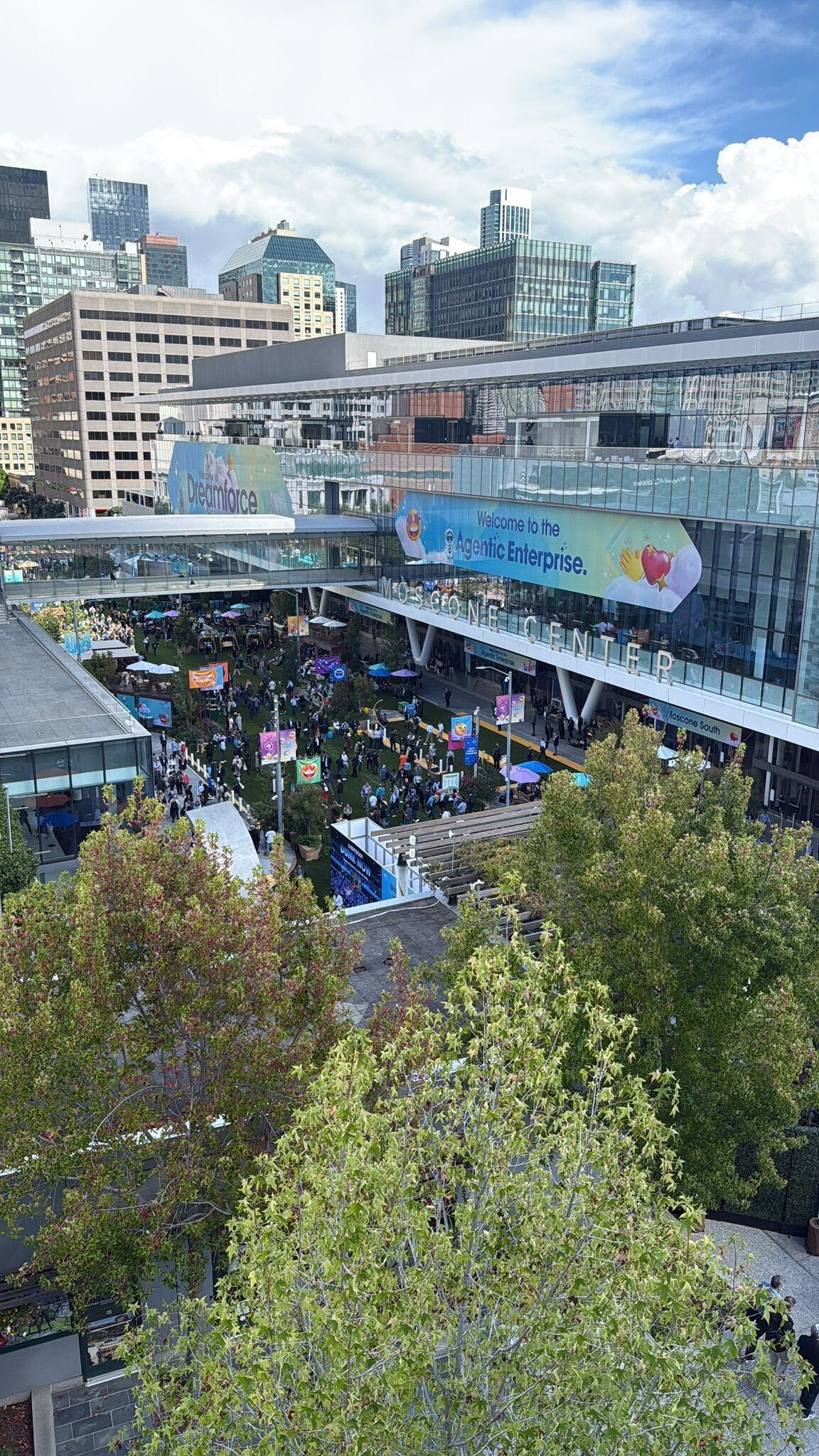 L'entrée de Dreamforce 2025 aux USA