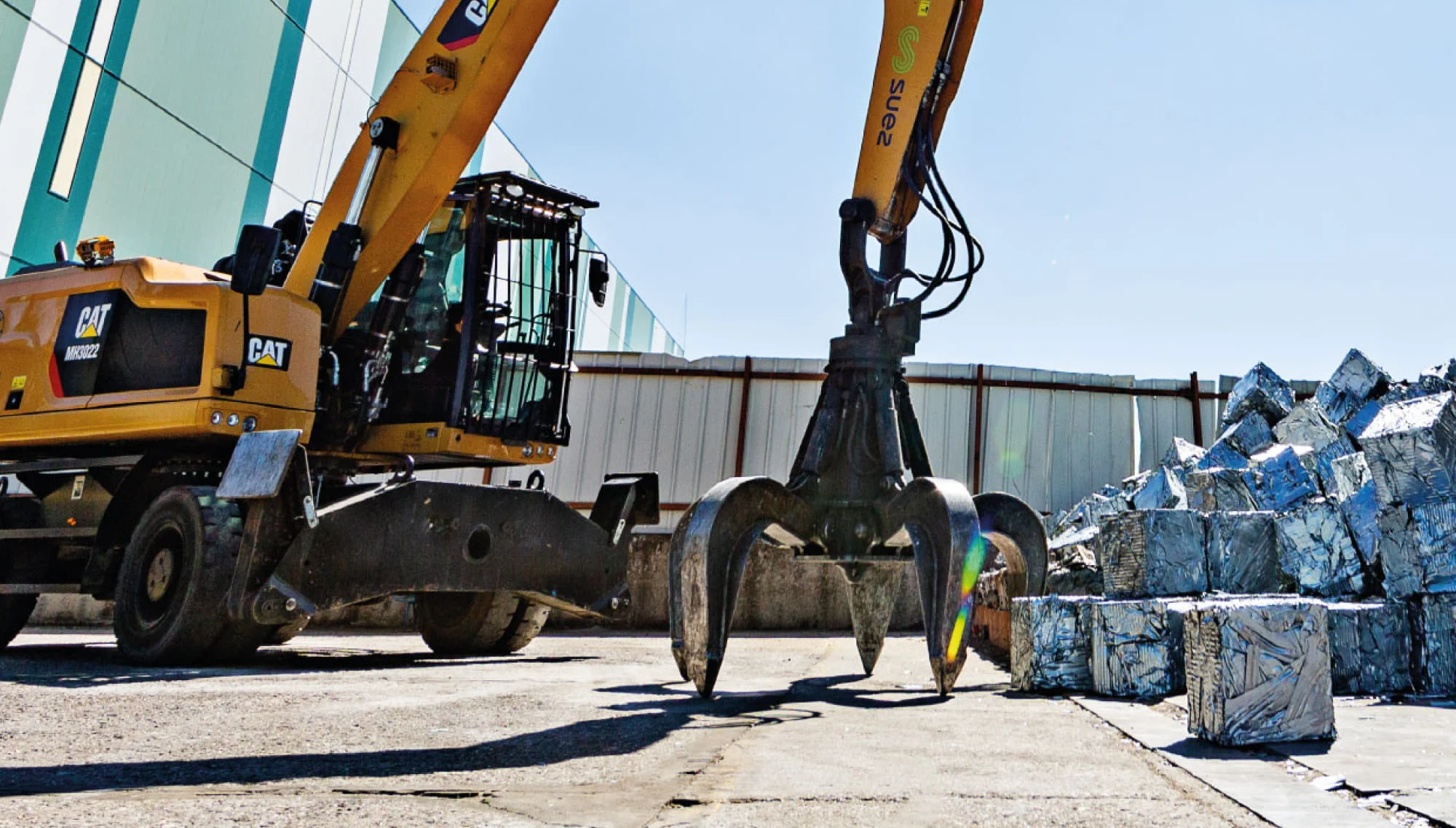 Une image d'un site de chantier recyclage de Metalimpex 