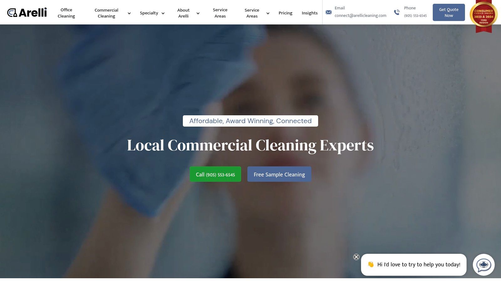 Arelli Cleaning: A New Standard for Commercial Cleaning
