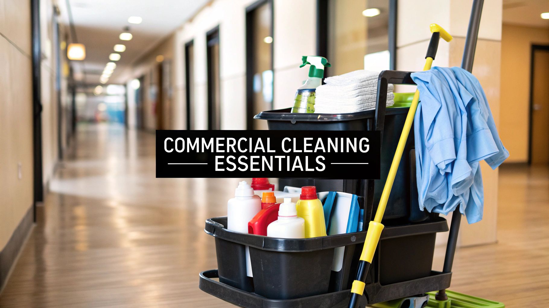 Essential Cleaning Supplies for Commercial Cleaning