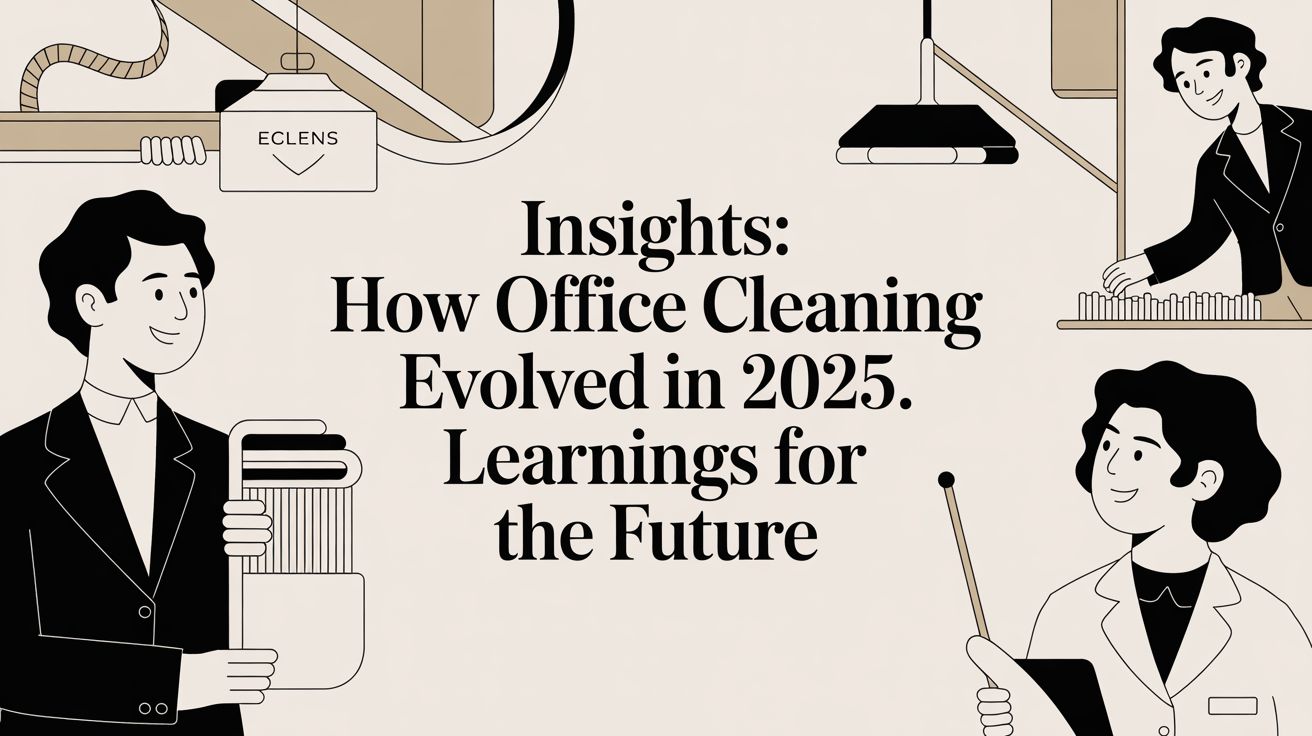 Insights: how office cleaning evolved in 2025. learnings for the future