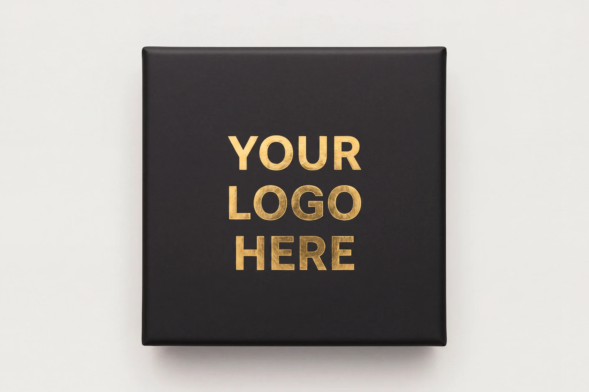 Gift box with seller logo