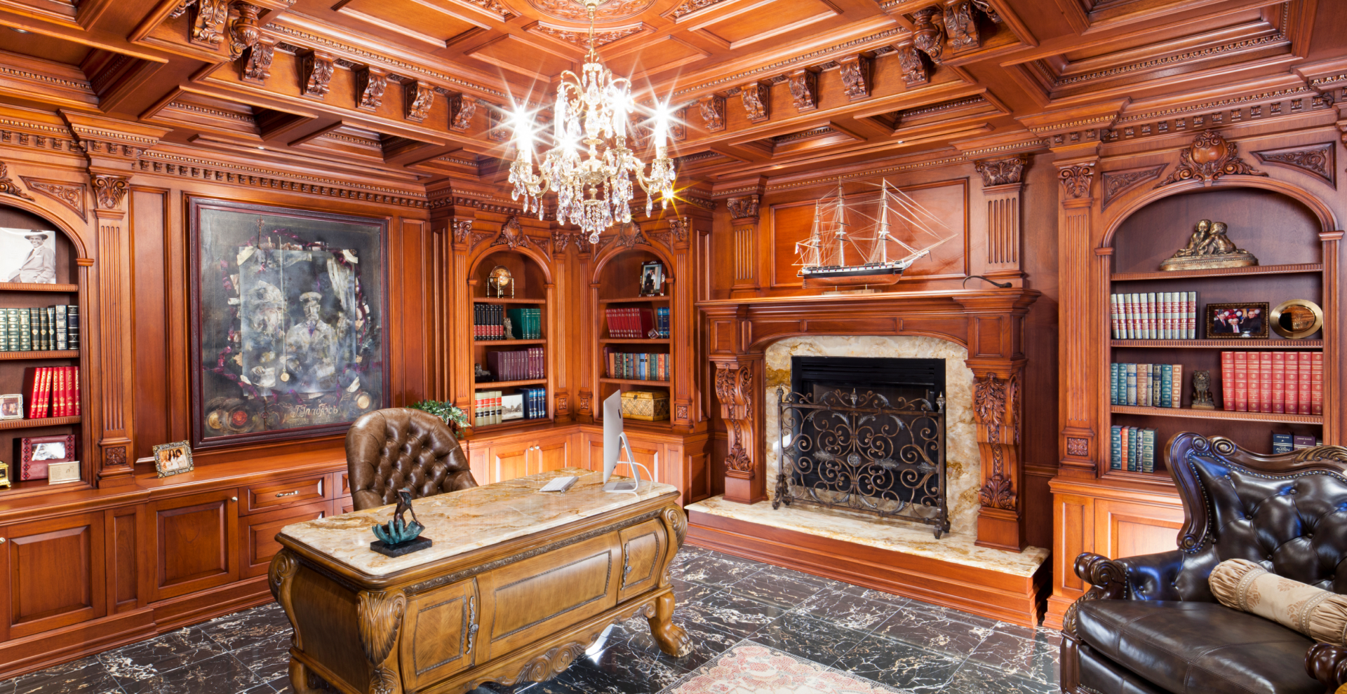 custom traditional office