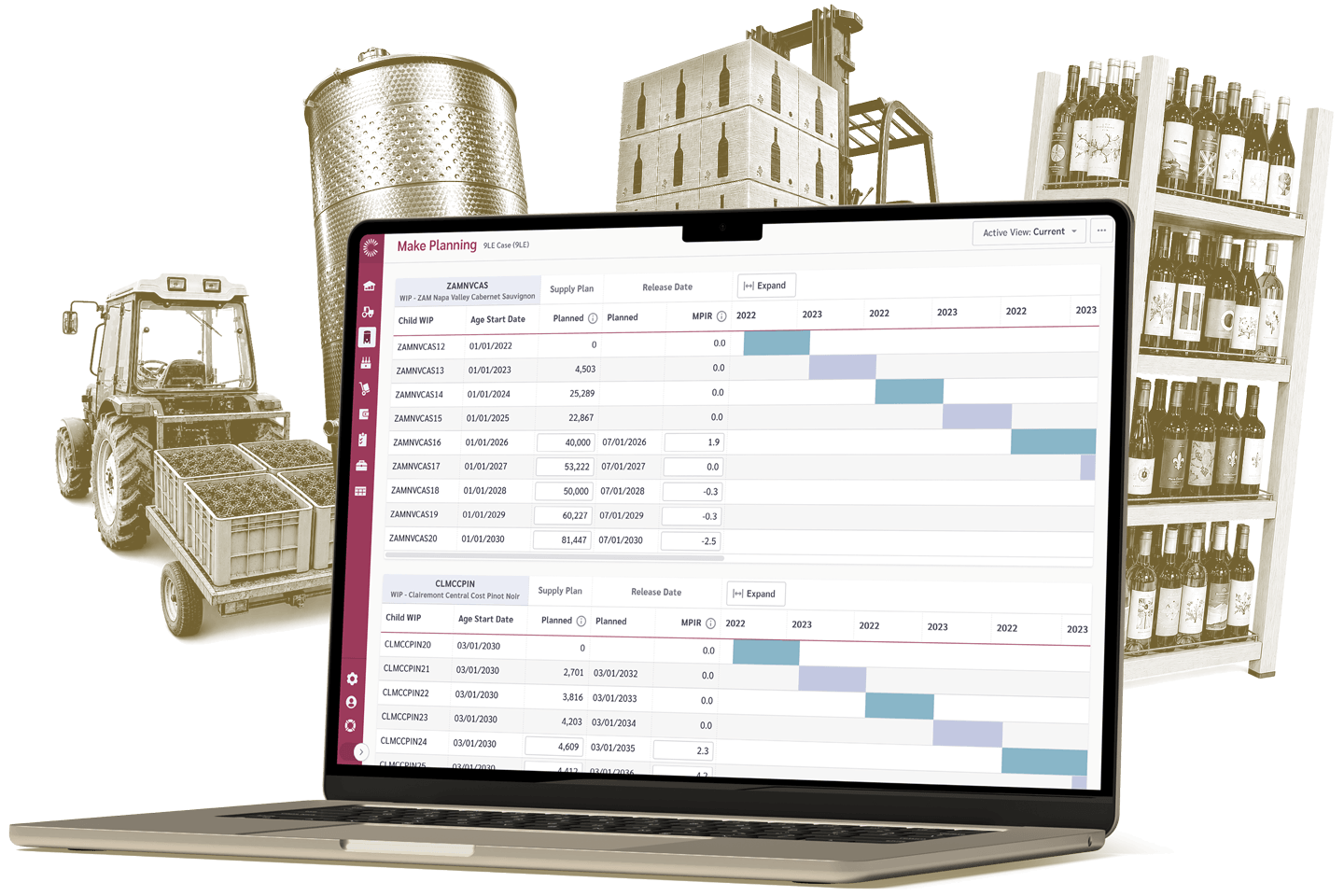 Claret Make Planning Tool