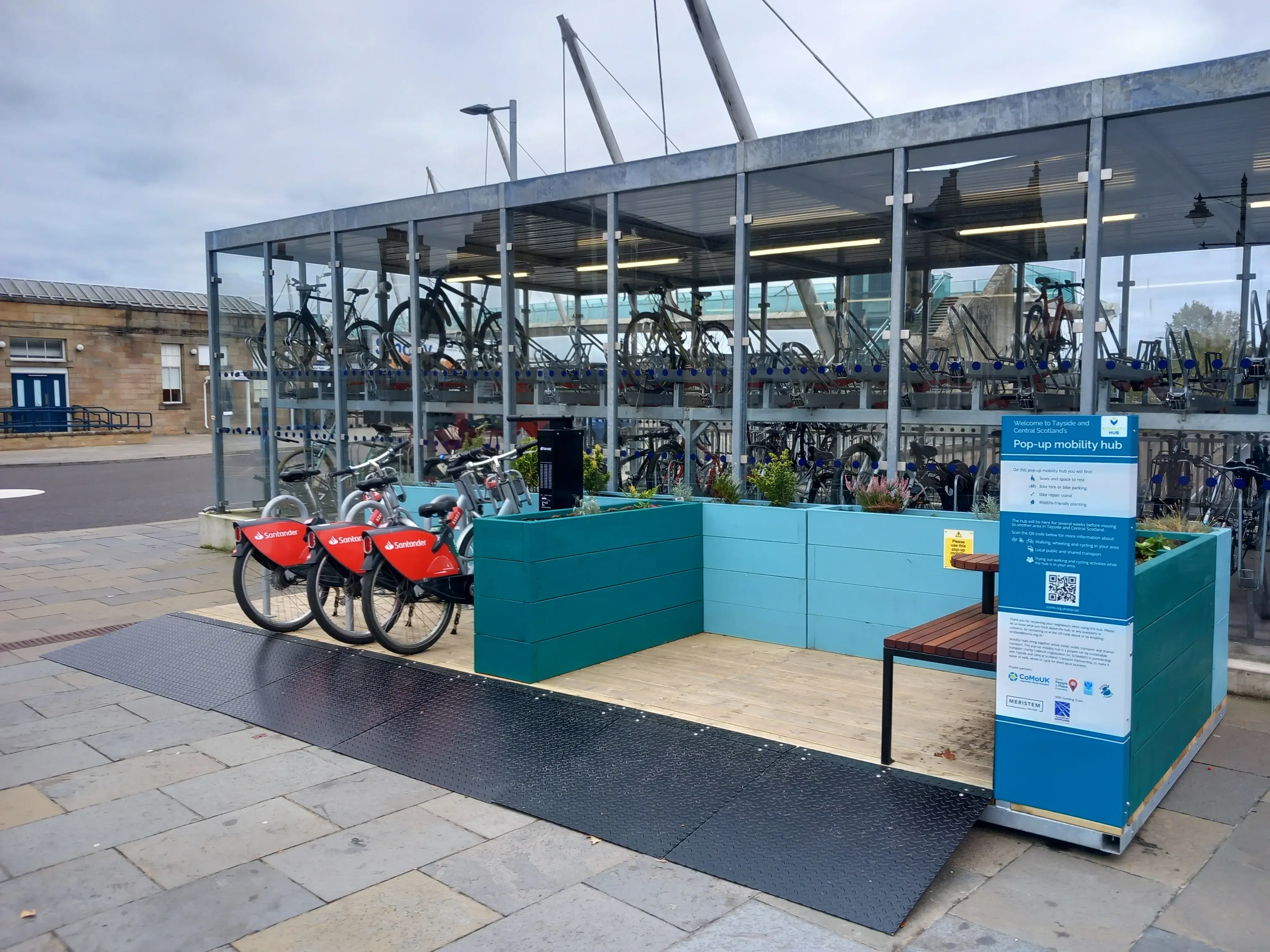 Stirling Station hub (October 2025)