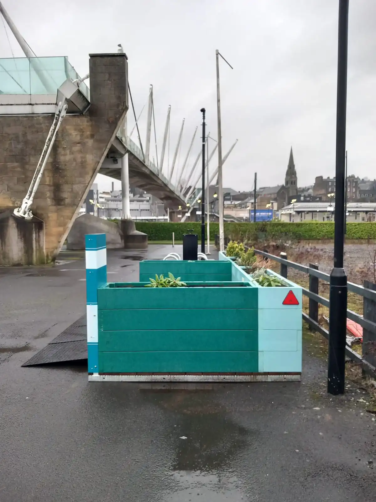 Forthside Way hub (January 2026)