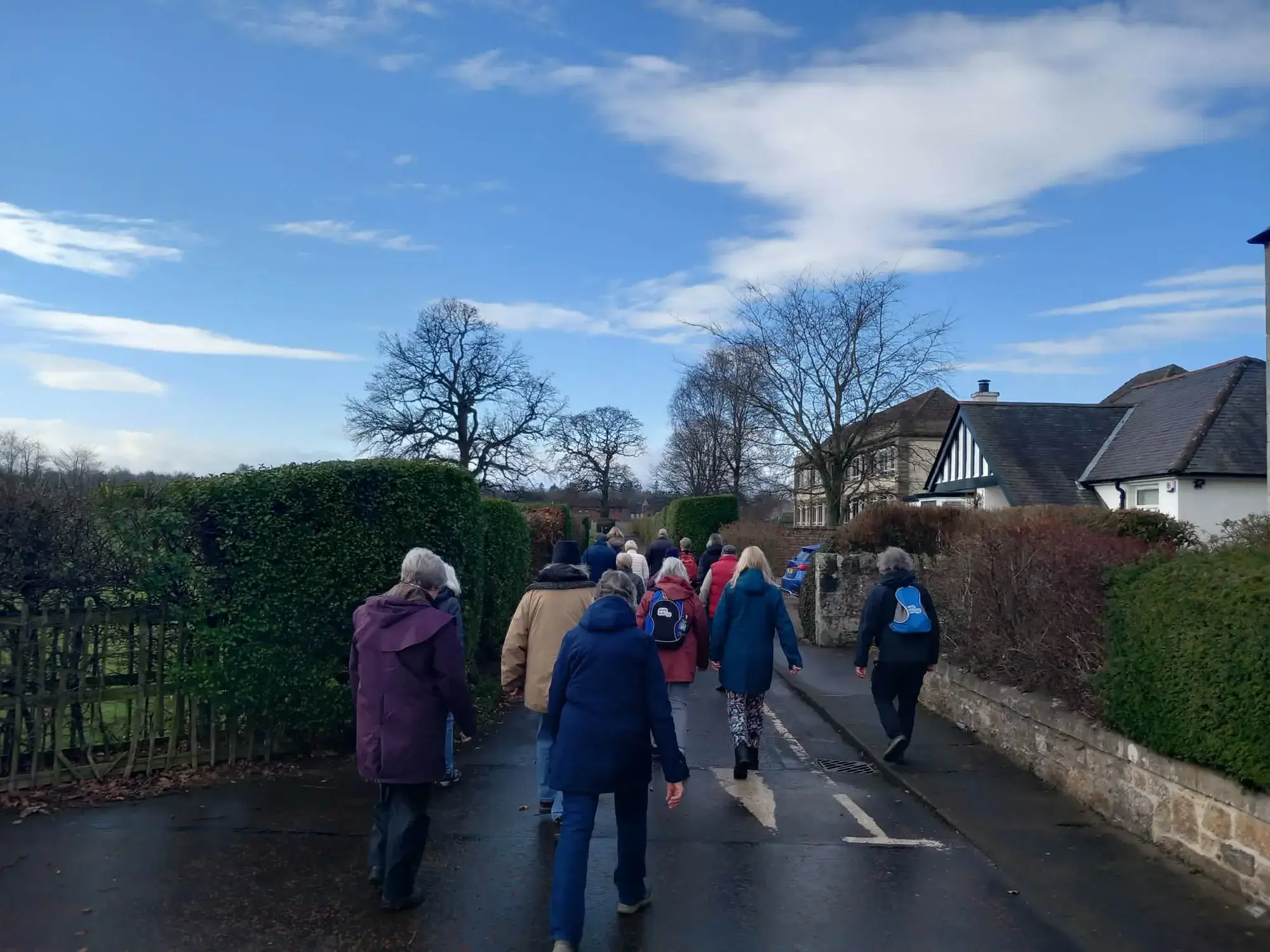 Led walk at Haddington (March 2026)