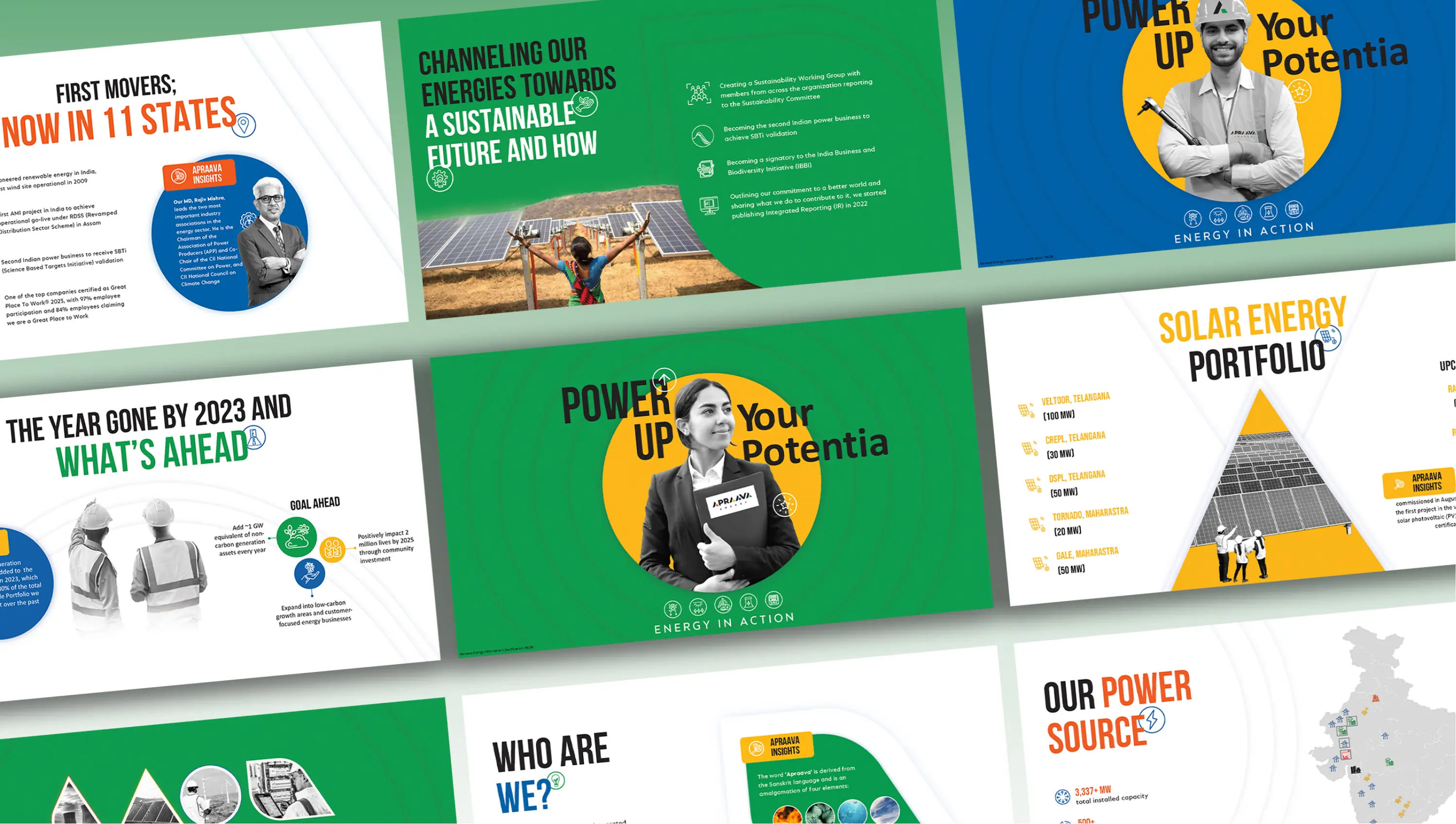 Abstract representation of energy with glowing elements.