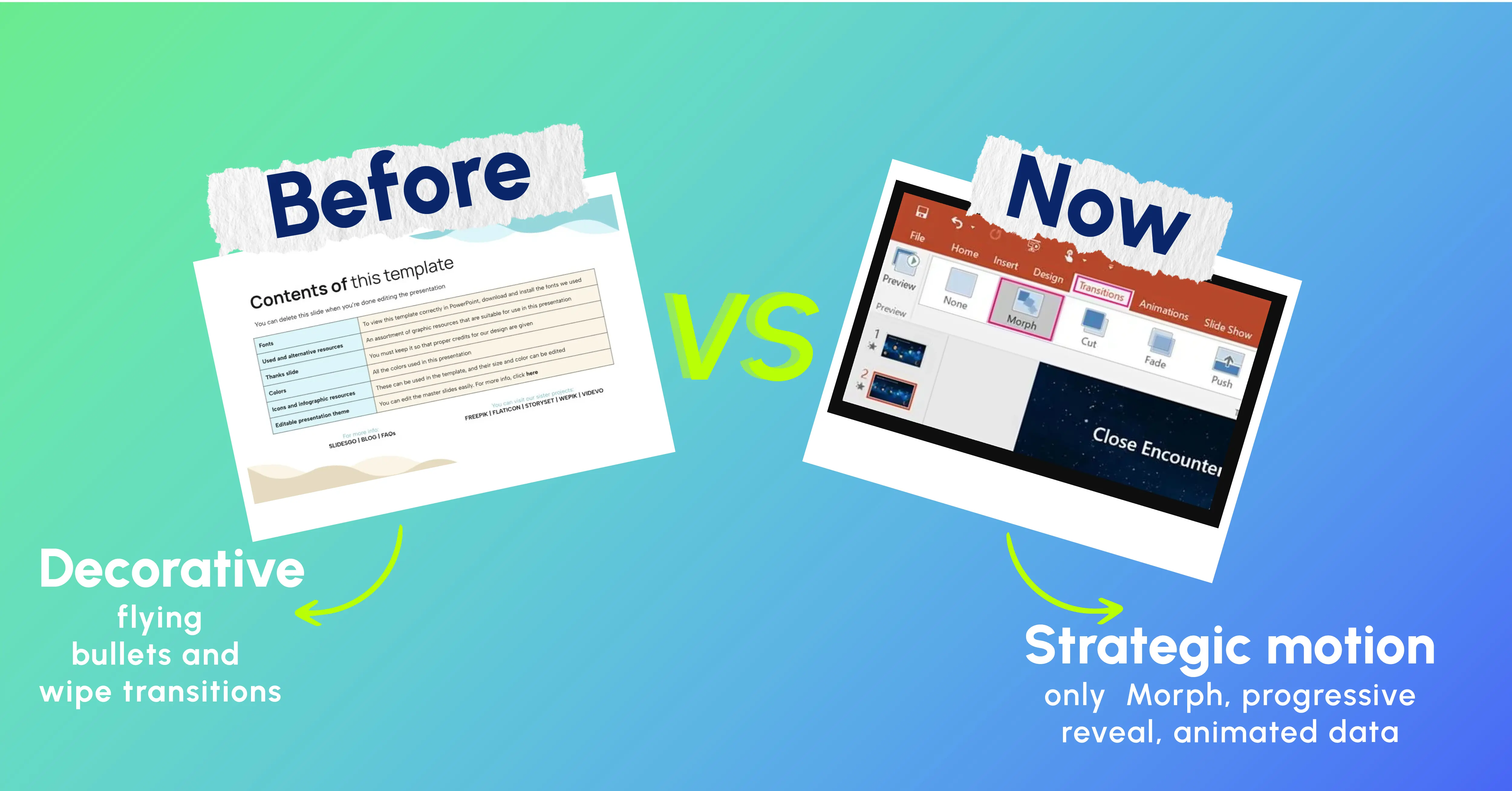 Trend 8: Strategic Animation Morph Is the Power Move