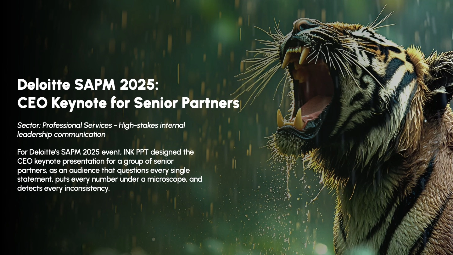 Deloitte SAPM 2025 CEO Keynote for Senior Partners