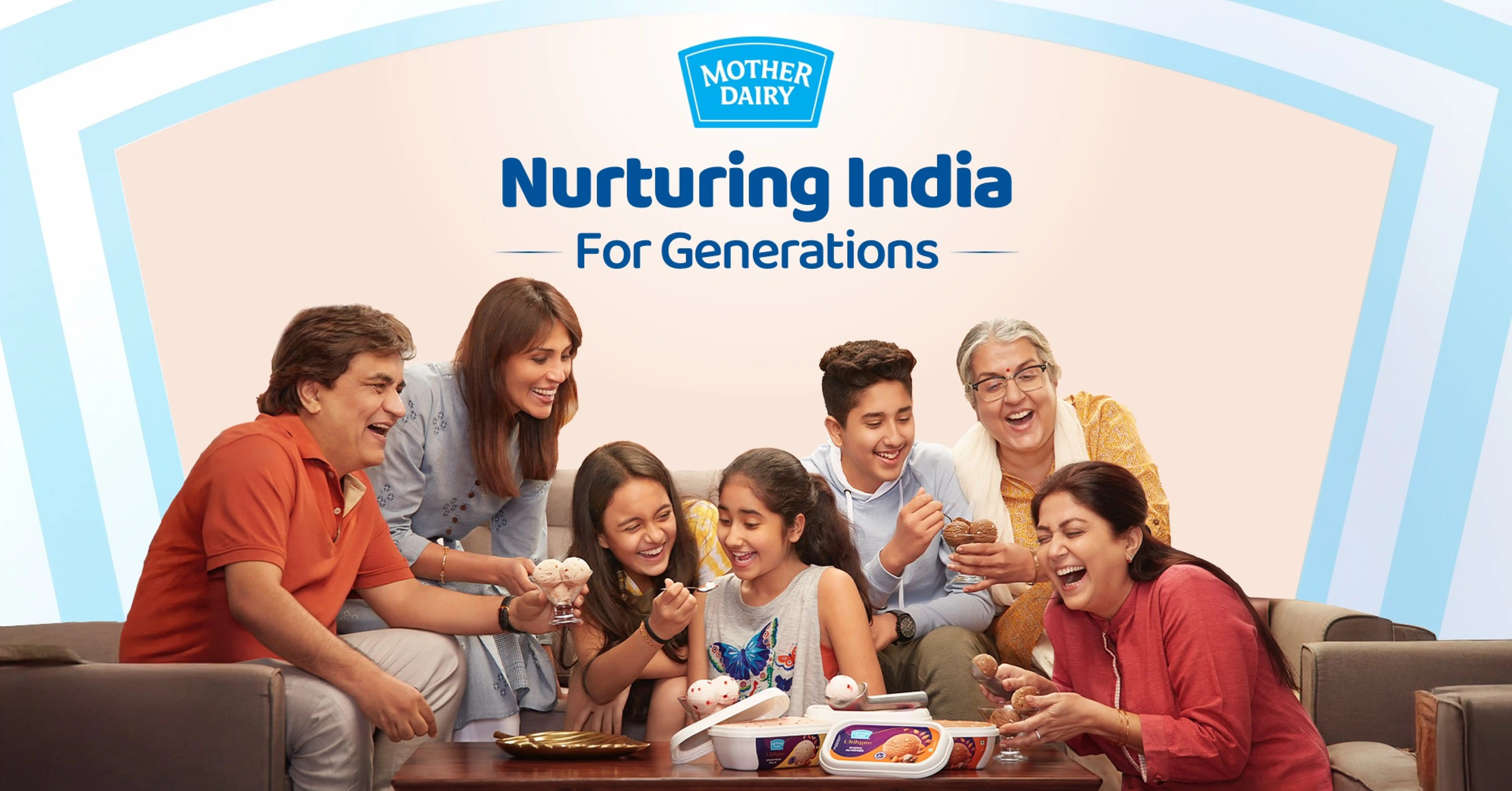 Mother Dairy Corporate Presentation Redesign