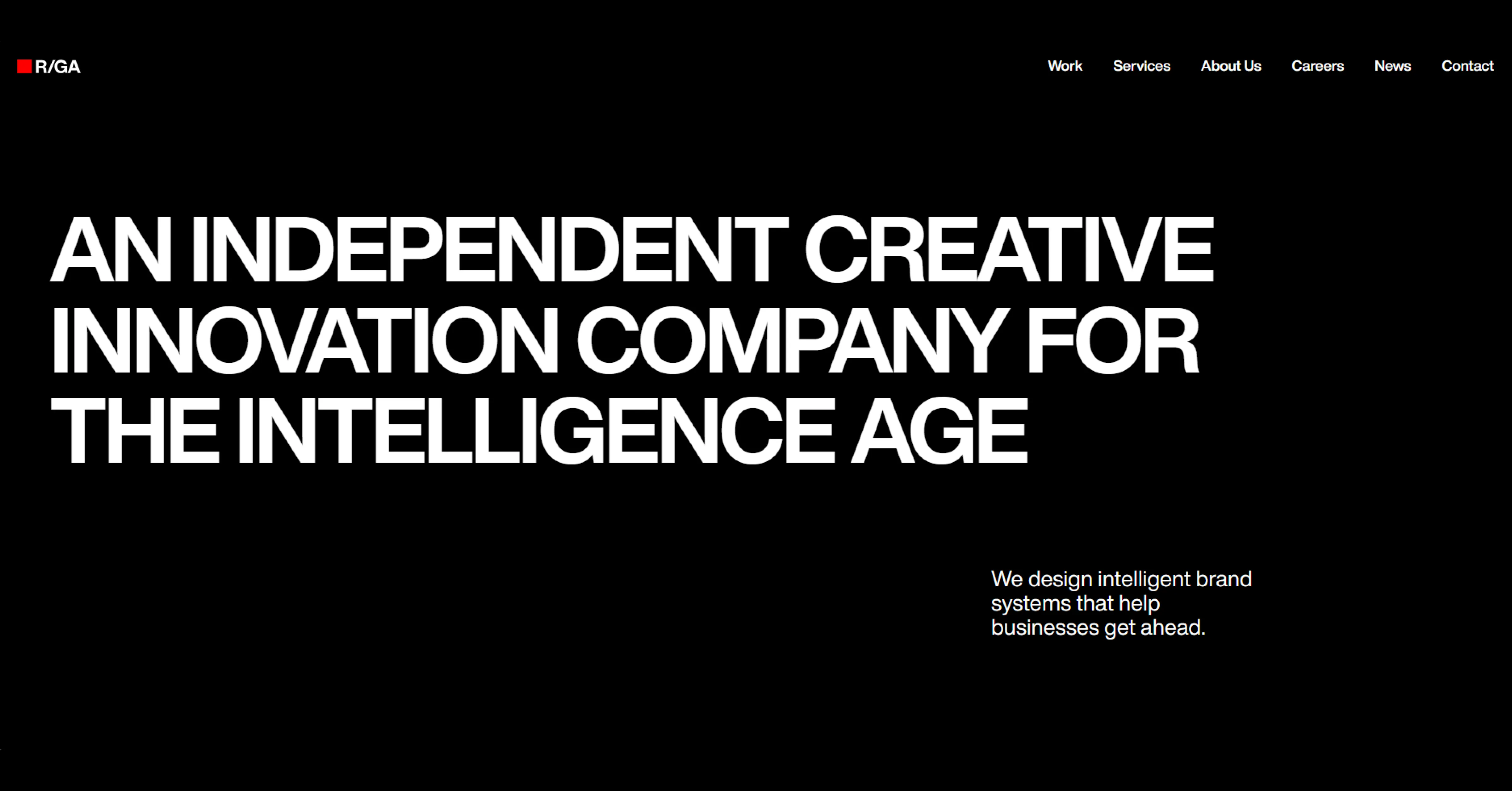 RGA Best for Brand Innovation & Digital Transformation
