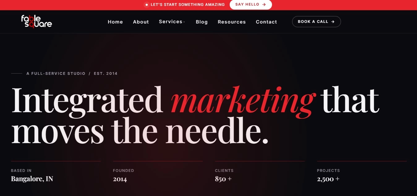 Fablesquare — Brand-Focused Presentation Design