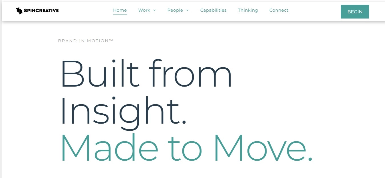 Spin Creative: Brand Motion for Strategic Insights