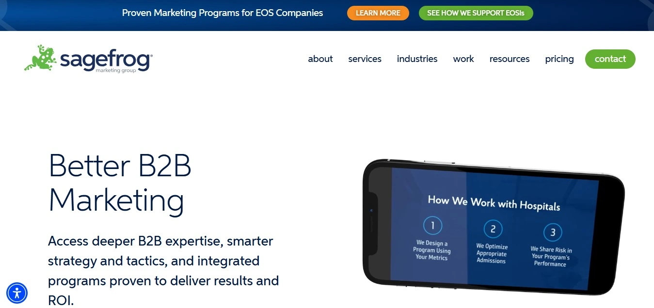 Sagefrog B2B Marketing Agency