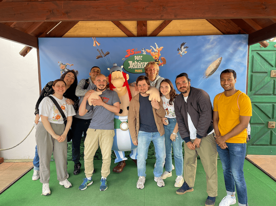 Team building annuel Moneybounce au Parc Astérix