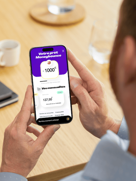 Prêt moneybounce mobile