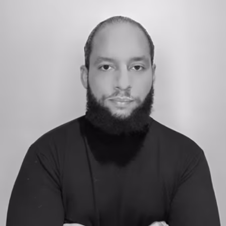 A headshot photo of a person