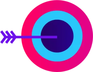 A dart icon influence society
