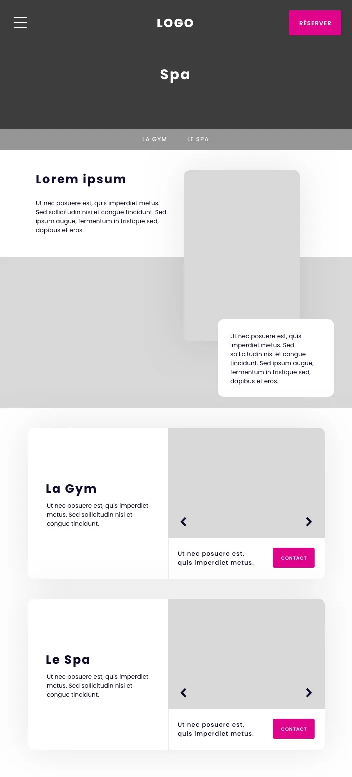 Details Presentation Hotel Lorem Ipsum Spa Influence Society Digital Marketing Agency