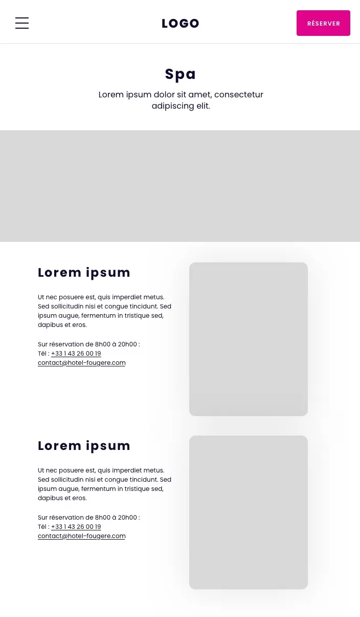 Presentation Hotel Lorem Ipsum Spa Influence Society Digital Marketing Agency  