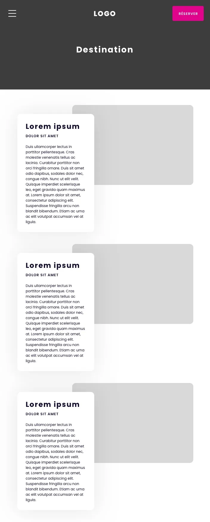 Destination Hotel Lorem Ipsum Influence Society Digital Marketing Agency