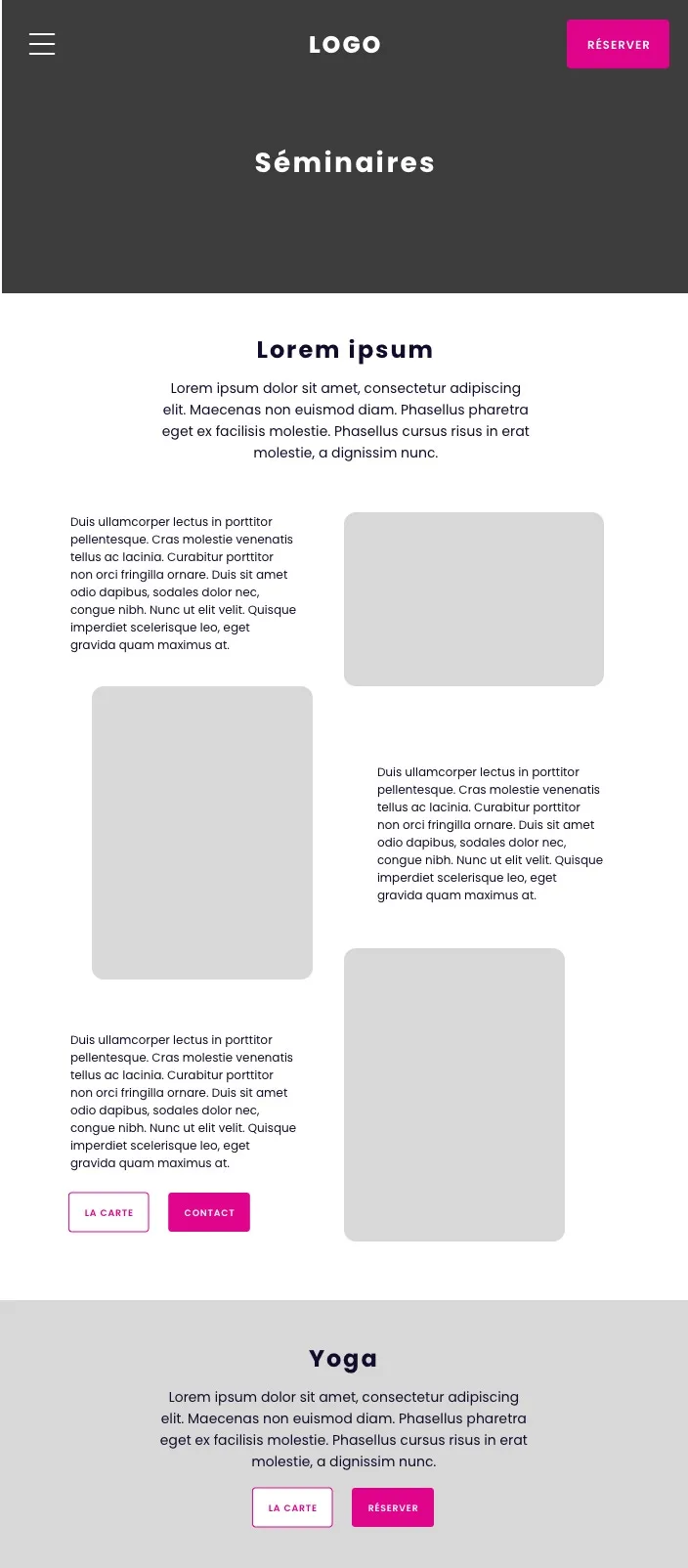 Logo Lorem Ipsum Hotel Influence Society Digital Marketing Agency