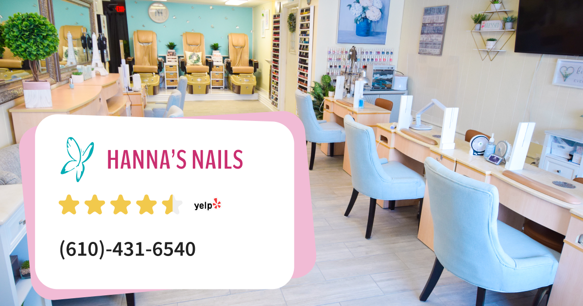 TOP RATED NAIL SALONS NEAR CHESTER PENNSYLVANIA