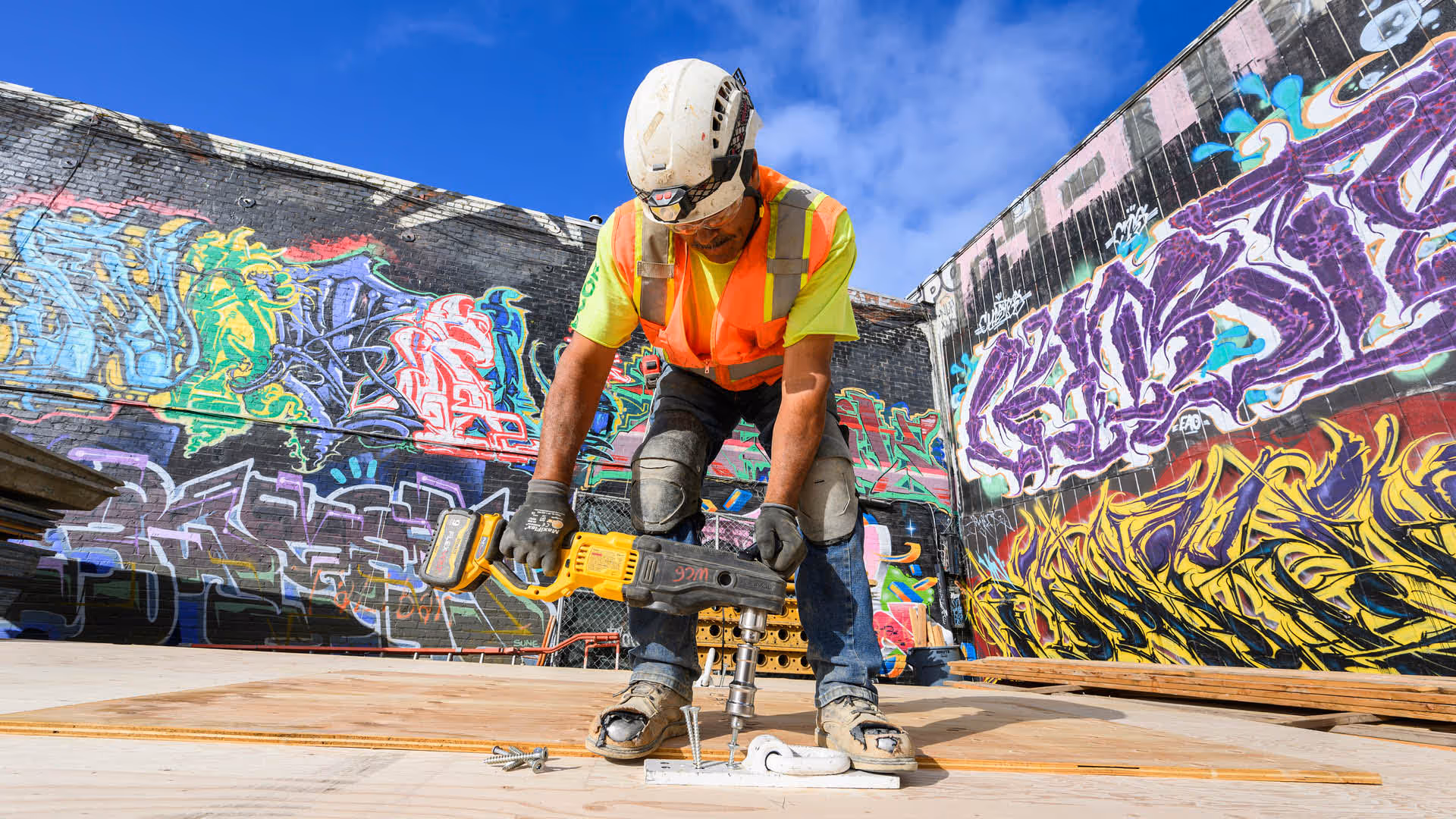 Webster construction work