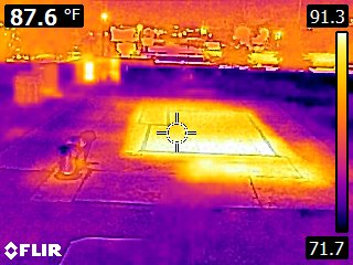 infared roof moisture survey