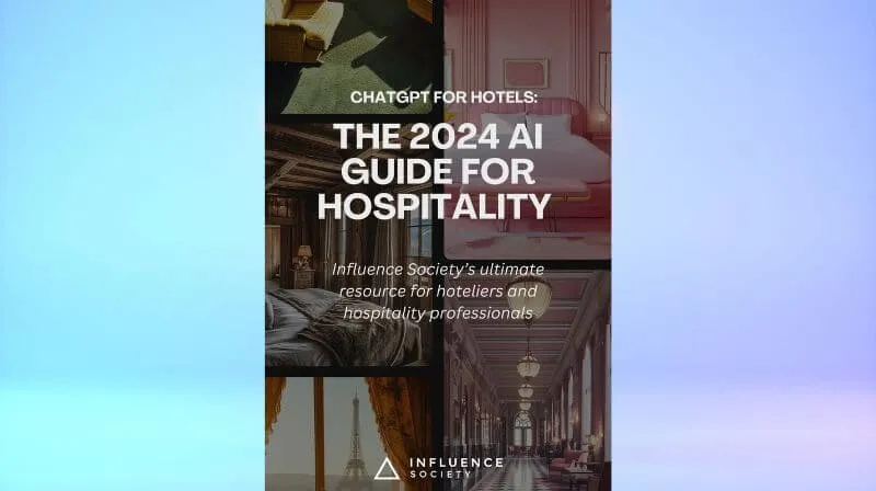 Influence Society présente un guide sur l'IA pour les professionnels de l'hôtellerie