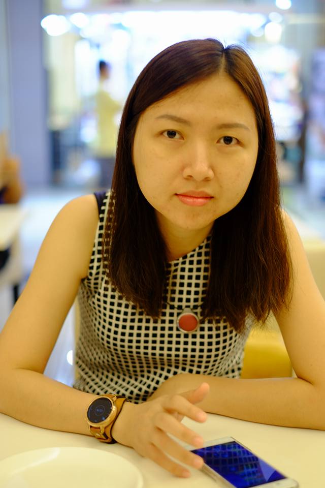 Suesi in her dream to be a great UX designer