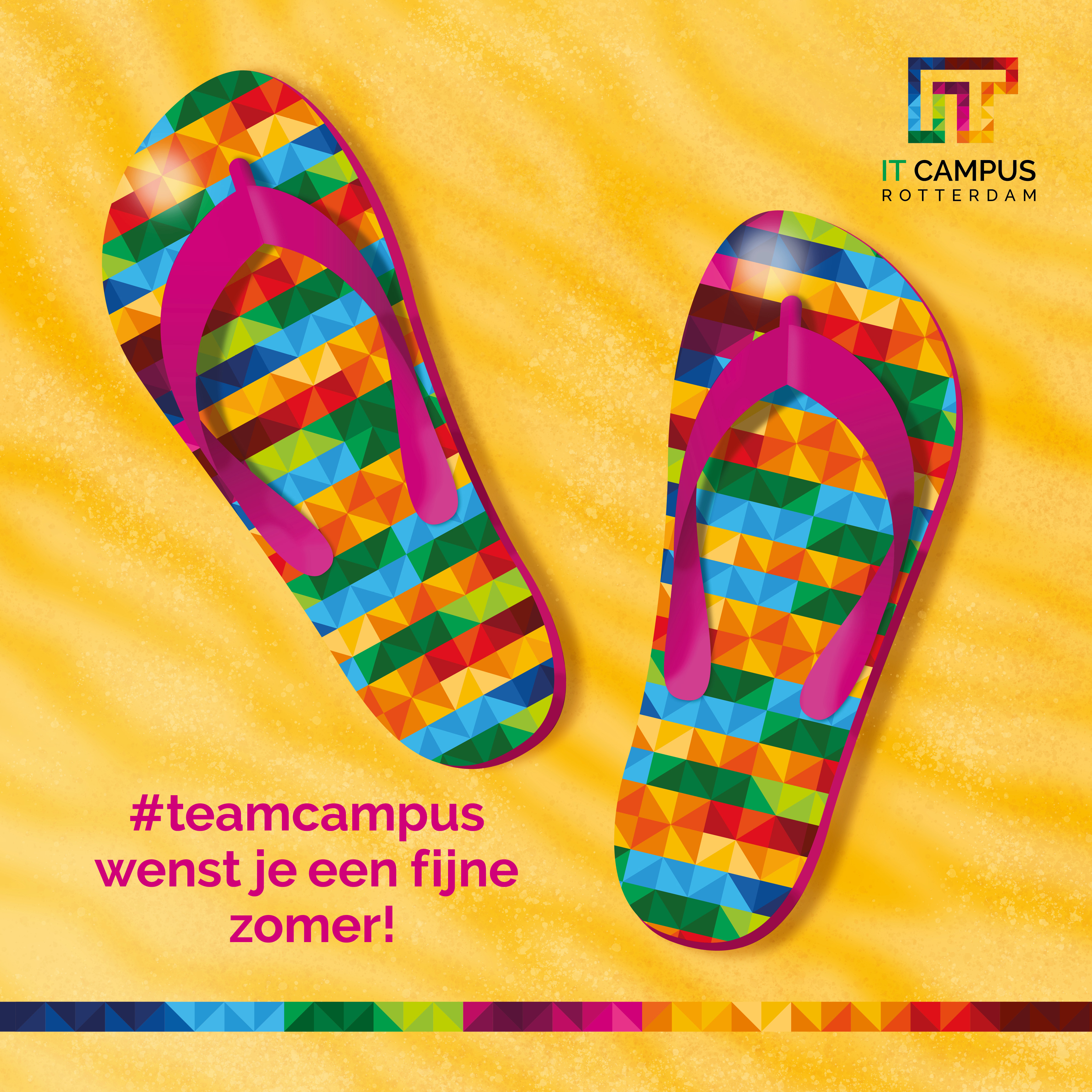 #teamcampus wenst jou een ontspannen zomer vol zon, plezier en inspiratie!
