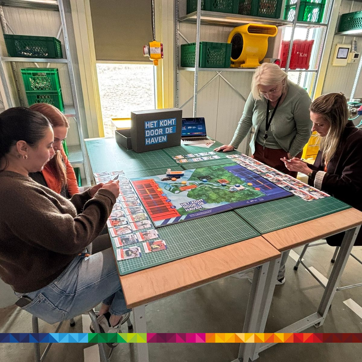 Girls’ Day krijgt extra glans met ons educatief spel bij Portlantis