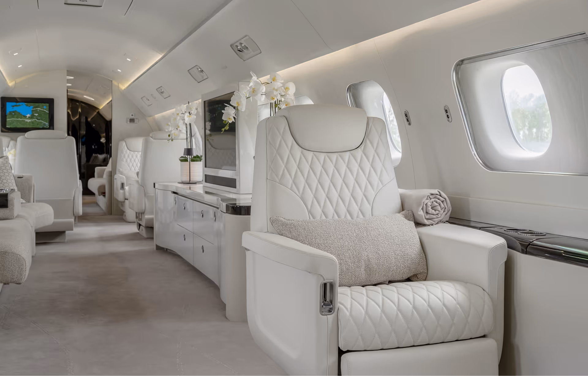 Photo of Embraer Lineage 1000 luxury interior