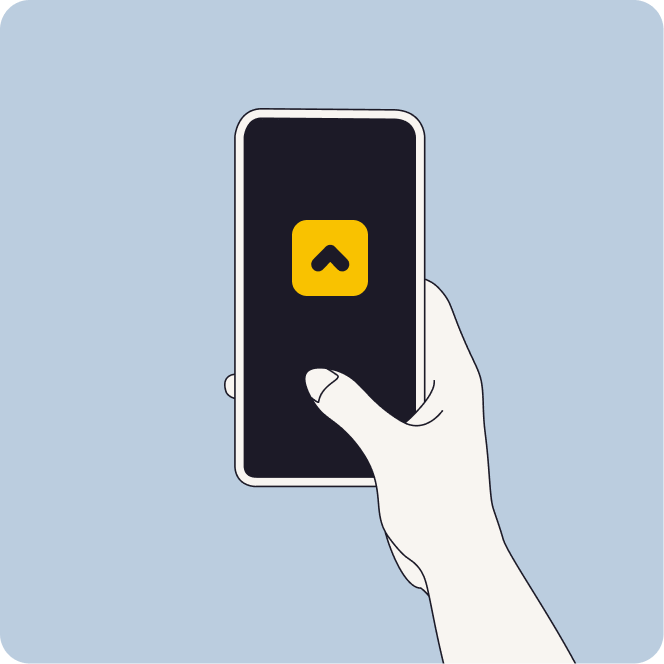 Minut app. Available on Google and Apple app stores.