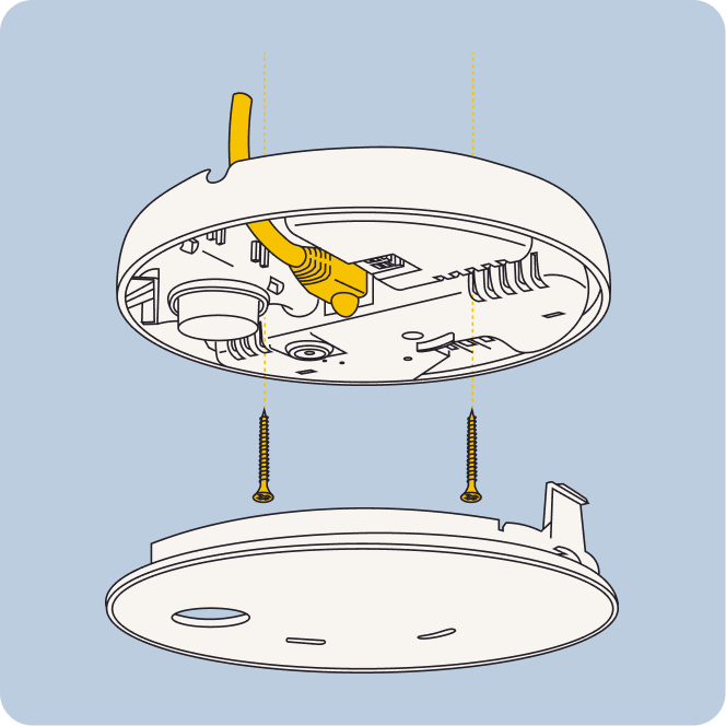 Power and connect E1 with PoE, LAN, AC Mains, and/or USB-C.