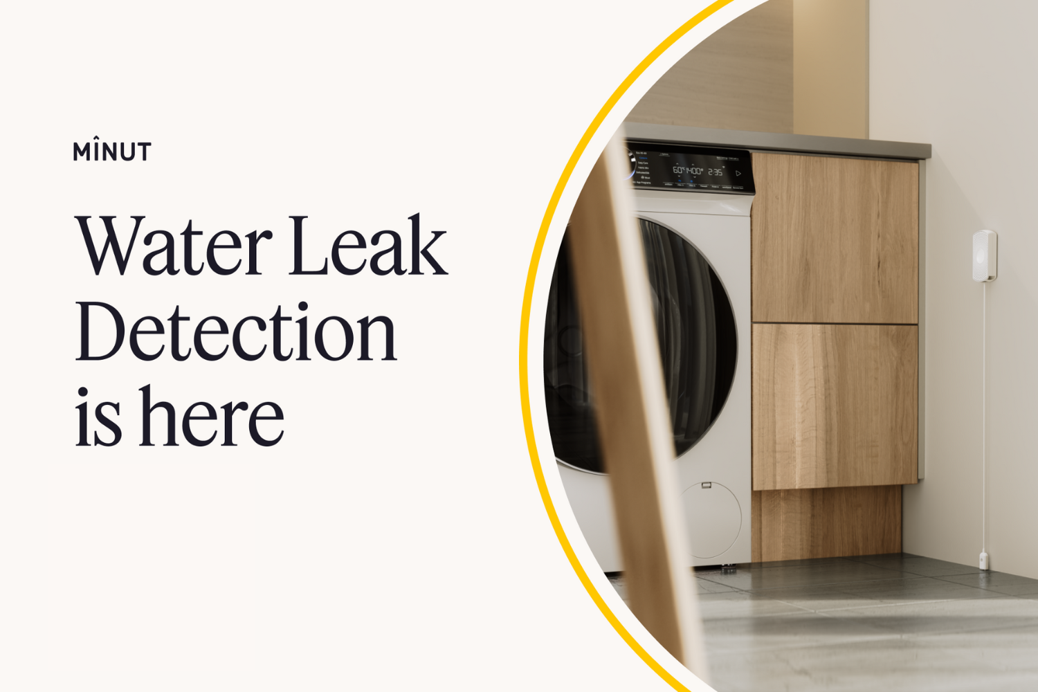Don’t let a small leak turn into a big problem: The Minut Water Leak Sensor is here