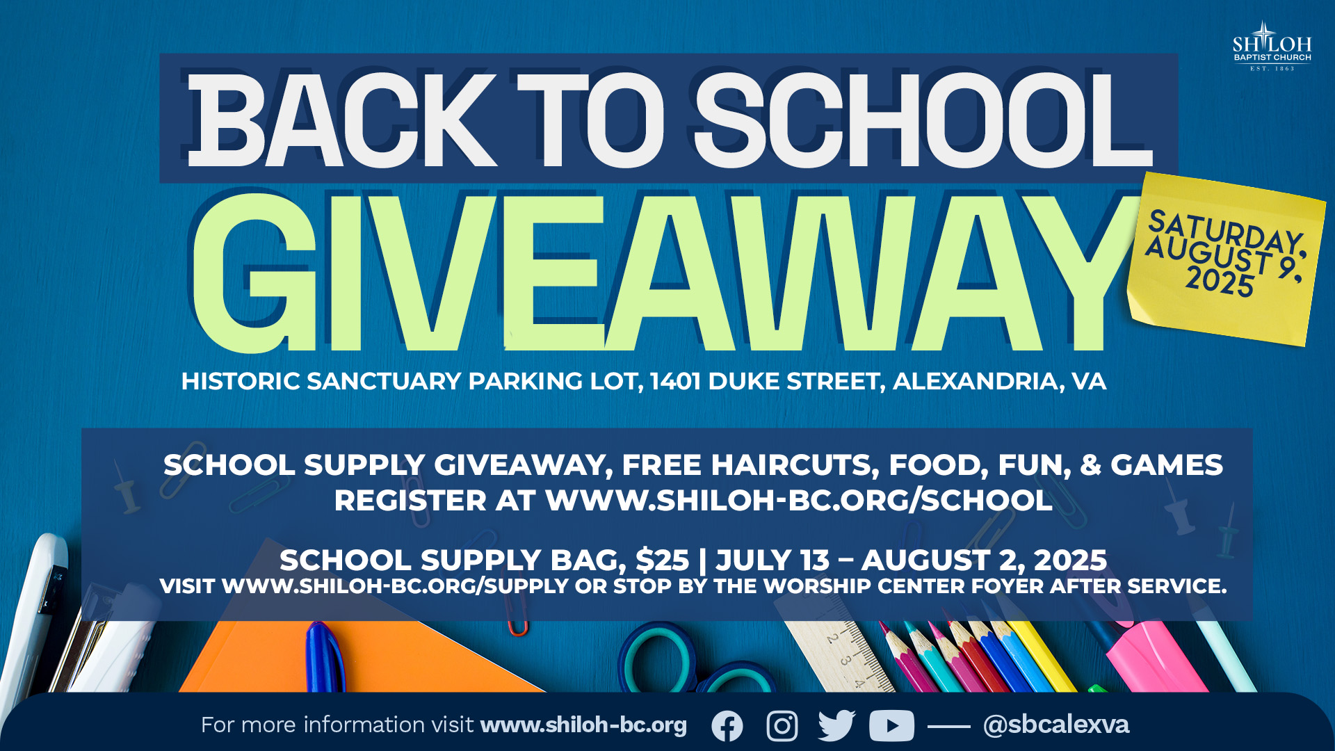 Back To School Giveaway