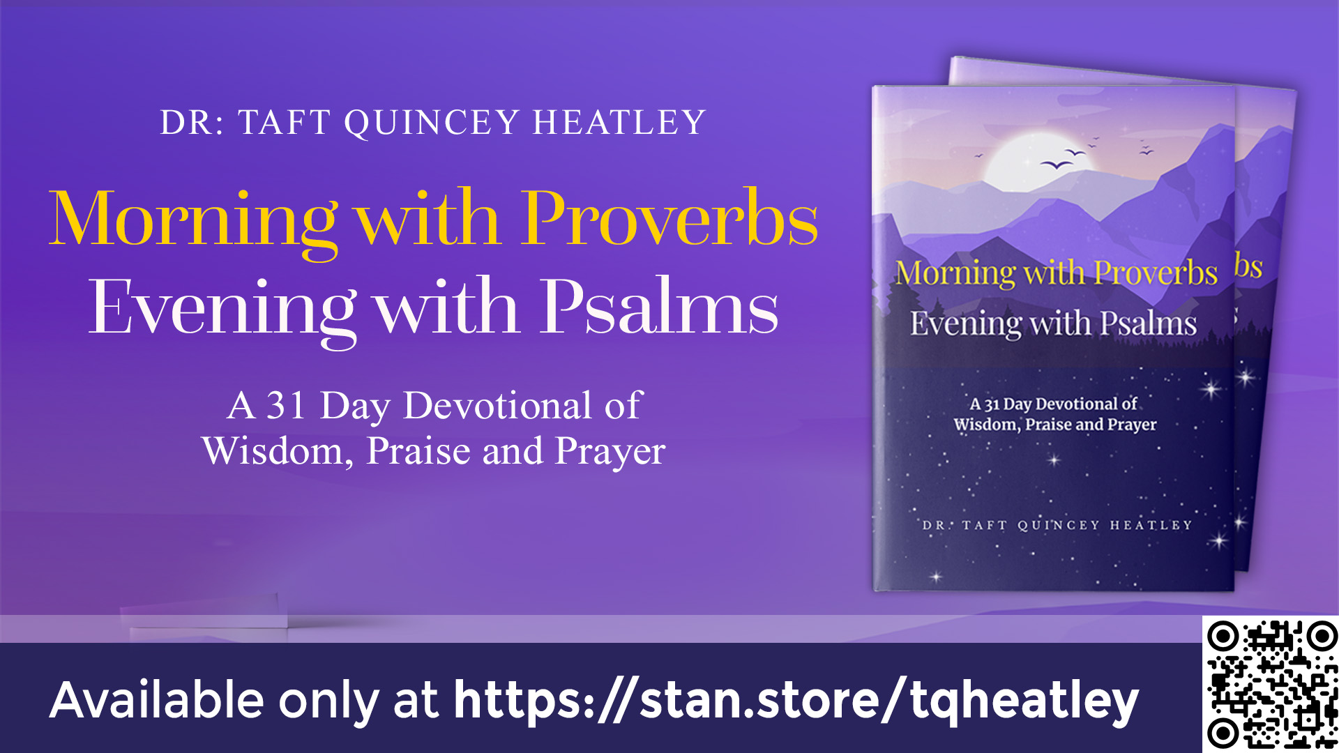Morning with Proverbs, Evenings with Psalms
