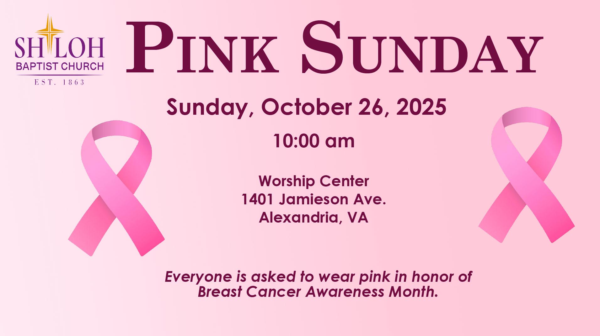 Pink Sunday