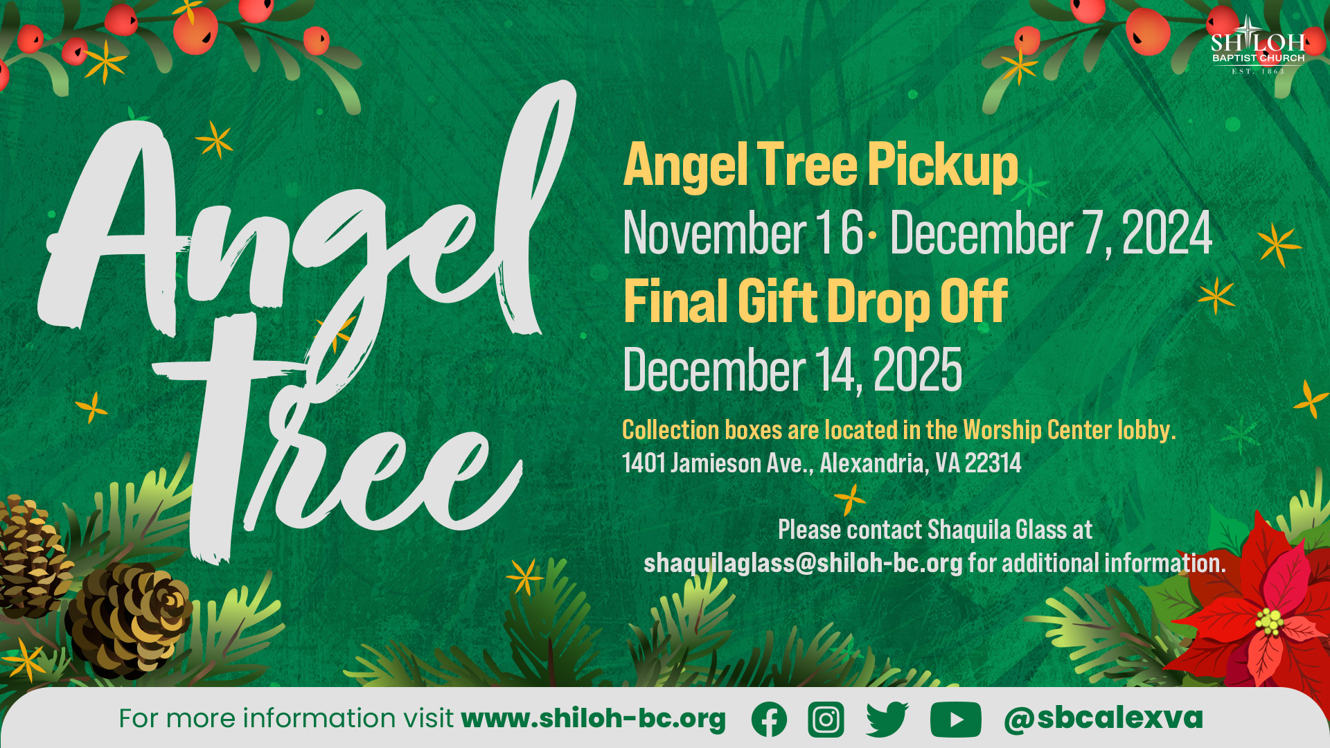 Angel Tree Angel Pickup
