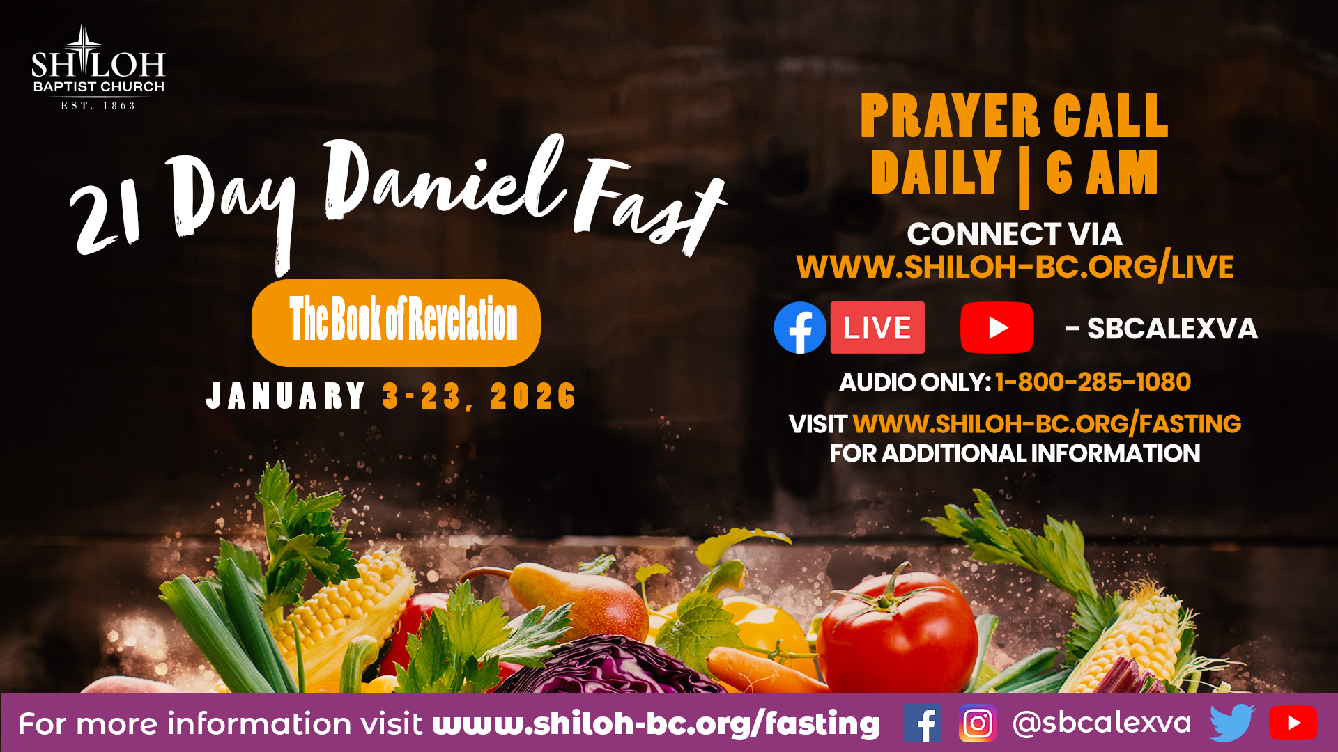 21 Day Daniel Fast